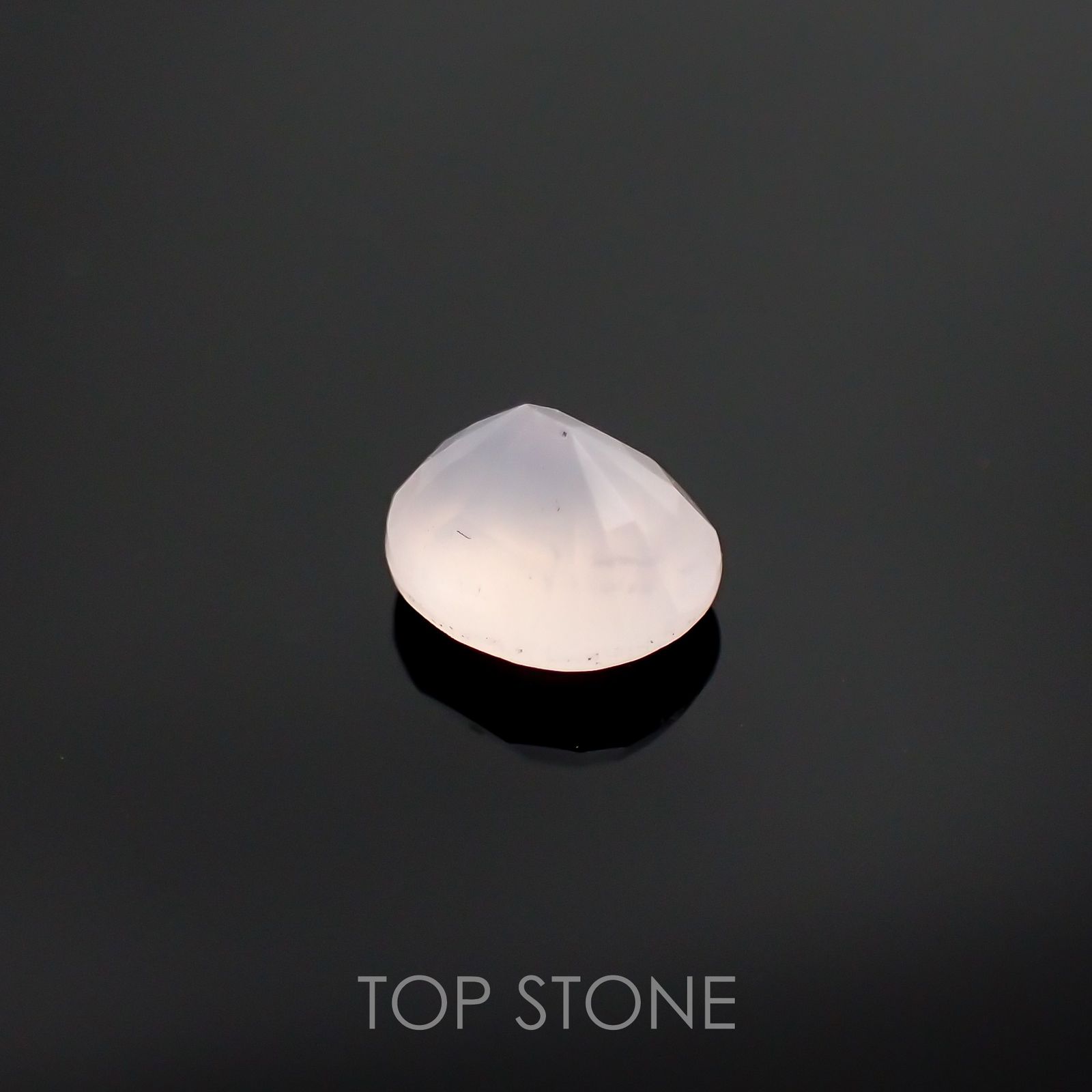 ピンクスミソナイト(宝石名ピンク・スミソナイト) メキシコ産 1.16ct 識別済[210811457]6.1×5.3mm前後