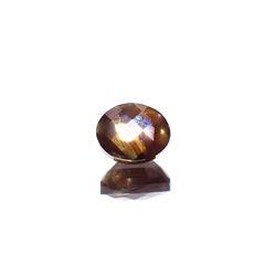 ◇チェッカーカット◇レインボーガーネット 日本・奈良県産 1.65ct[240125542]6.8x5.5mm前後