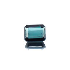 ブルートルマリン(宝石名ブルー・トルマリン) ブラジル産 0.87ct 識別済[21019765]6×4.9mm前後