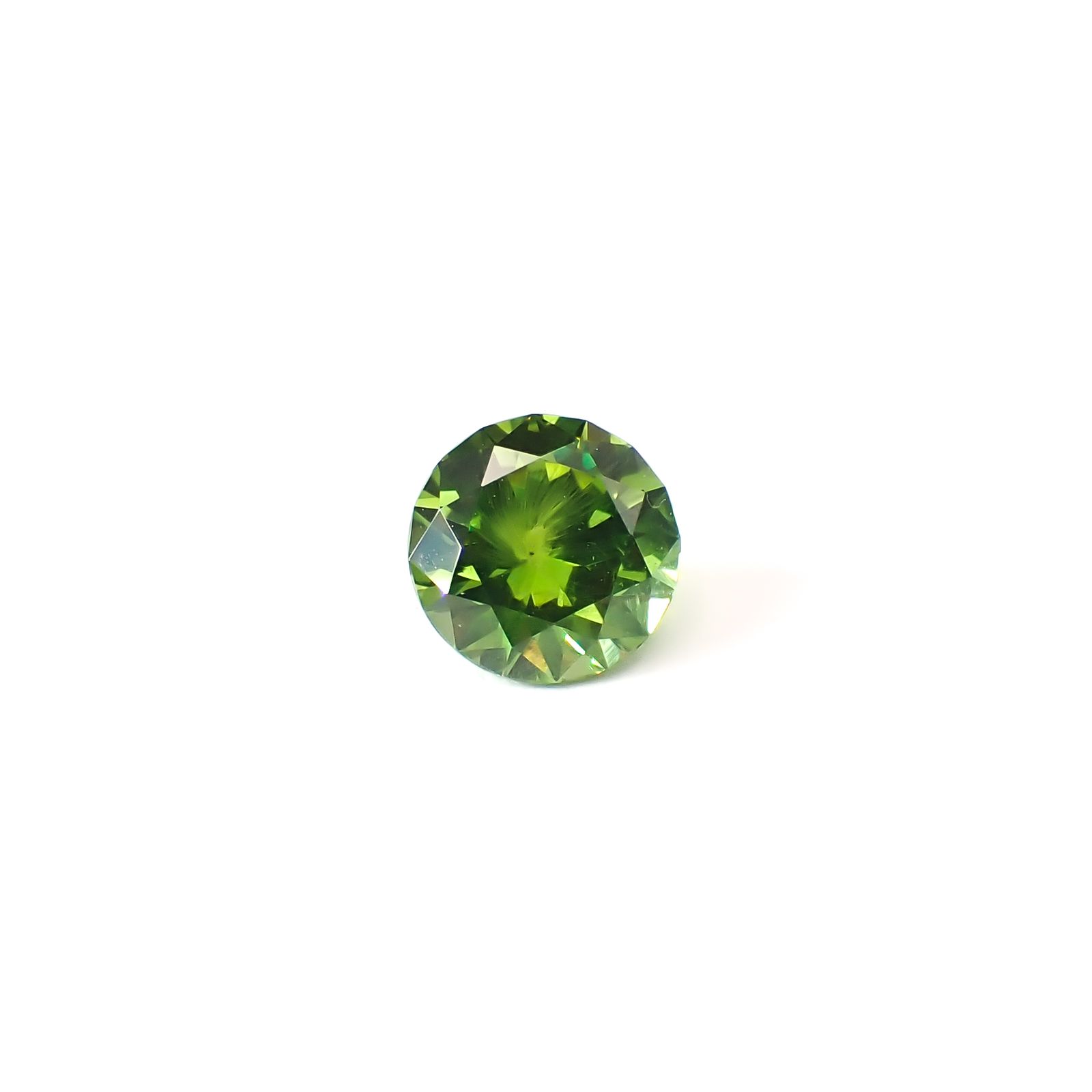 デマントイドガーネット ロシア産 1.08ct / 6.3x6.3mm前後 [260432070]