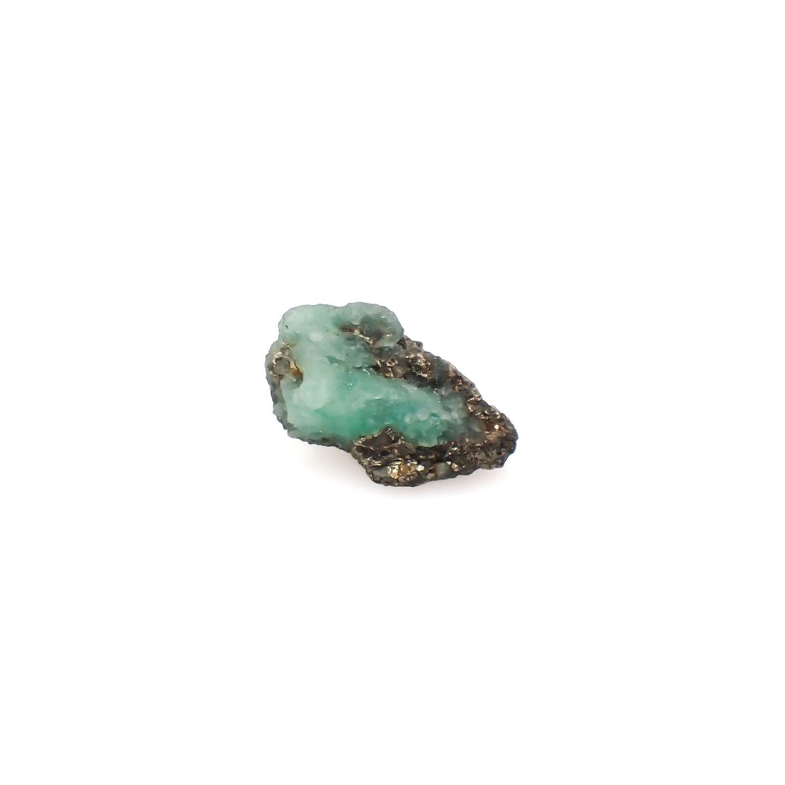 エメラルド 原石 コロンビア産 7.65ct[240427244]15.4x9.4mm前後