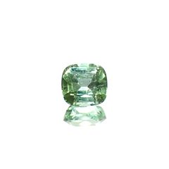 グリーントルマリン(宝石名トルマリン)アフガニスタン産 1.10ct 識別済[240527792]6.2x5.9mm前後