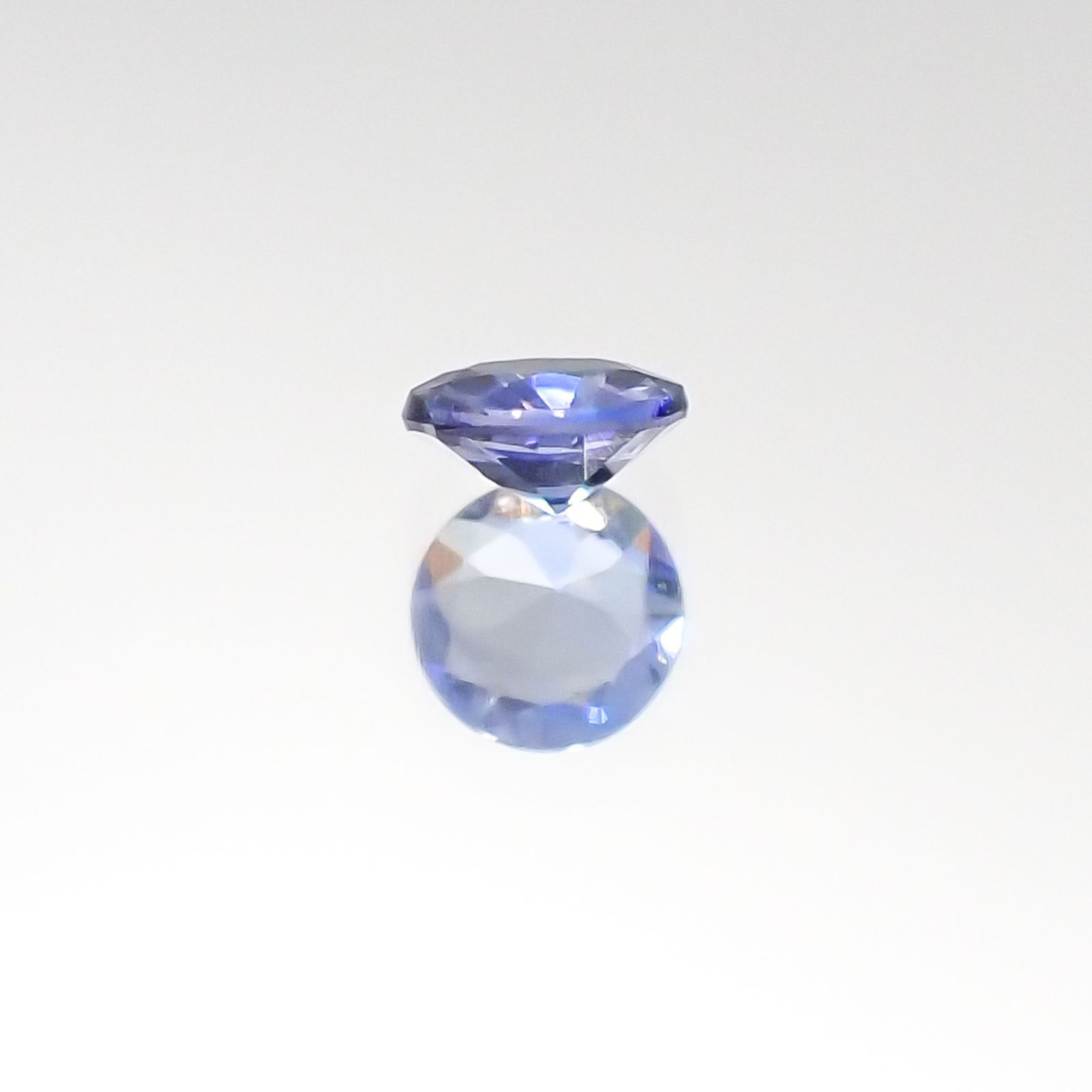 ベニトアイト(宝石名ベニトアイト) アメリカ・カリフォルニア産 0.12ct 識別済[20095848]3.2×3.1mm前後