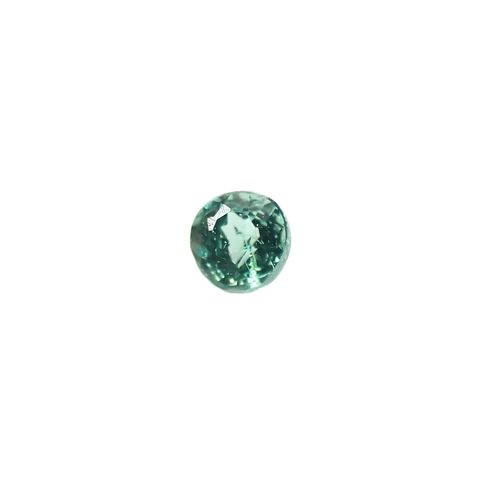 パライバトルマリン(宝石名トルマリン/別名パライバ・トルマリン)ブラジル産 0.022ct 識別済[240125595]1.7x1.6mm前後