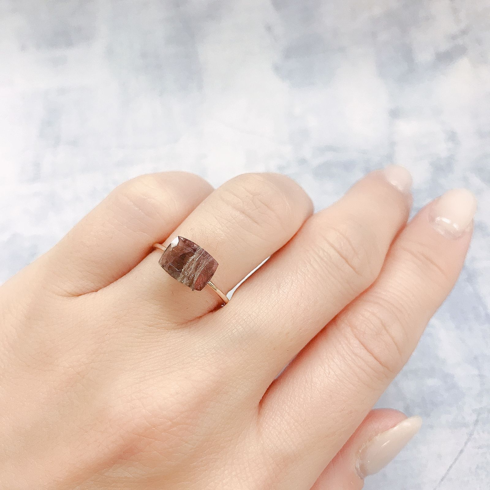 ゼブラトルマリン ブラジル産 1.89ct[220515922]9x6.7mm前後
