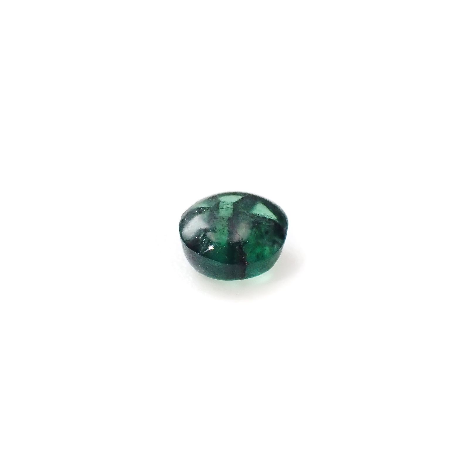トラピッチェエメラルド コロンビア産 0.21ct[240326502]3.7x3.6mm前後