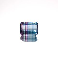 パーティカラーフローライト ブラジル産 3.12ct[230421754]8.9x6.9mm前後