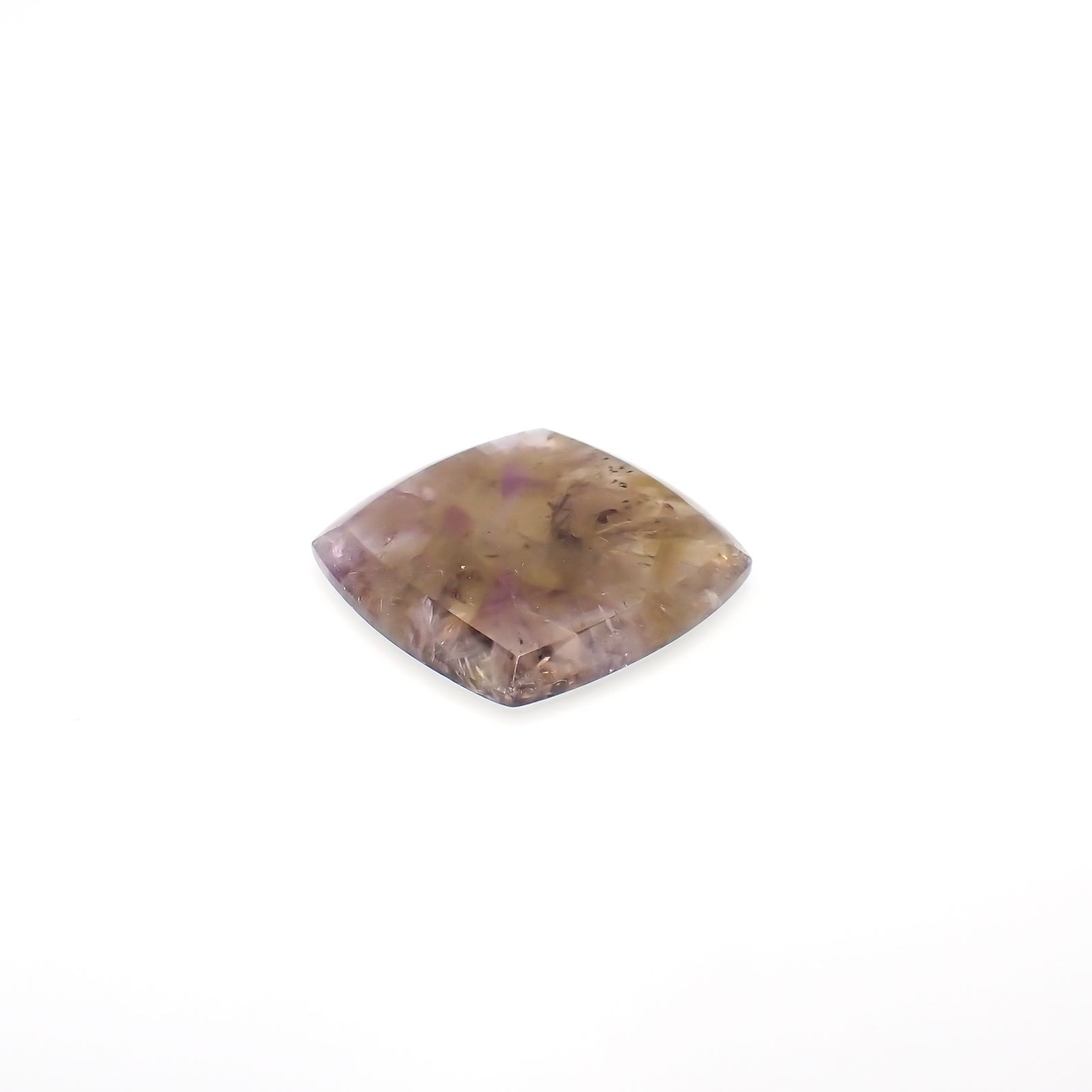 トラピッチェアメトリン 偏光板2枚付き  ブラジル・ミナスジェライス州産 16.28ct[220918108]22.5x22.3mm前後