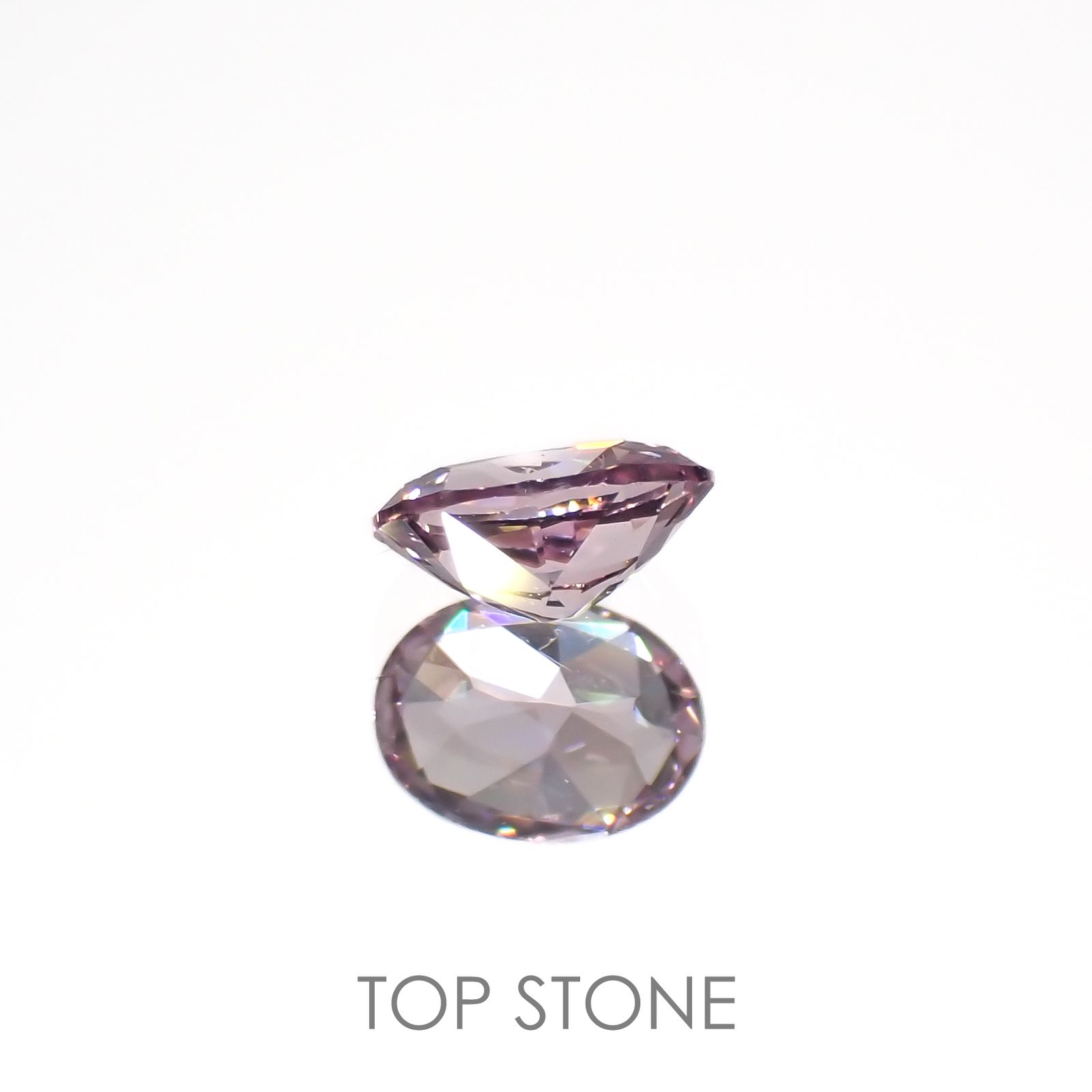 カラーシフトマラヤガーネット(宝石名ガーネット)タンザニア産 0.18ct 識別済[220616426]4x3mm前後