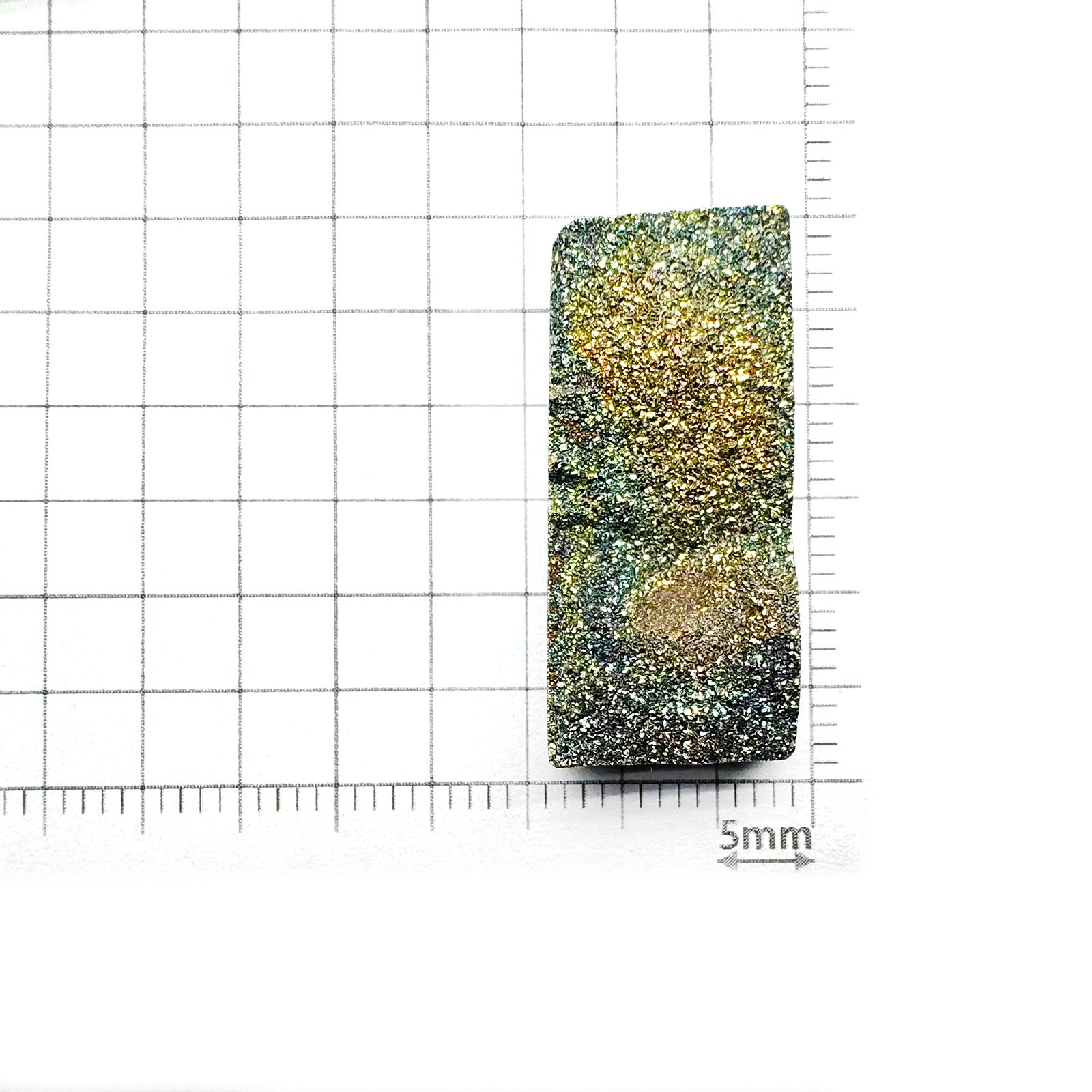 レインボーパイライト 原石 ロシア産 20.69ct[240326434]26.4x12mm前後