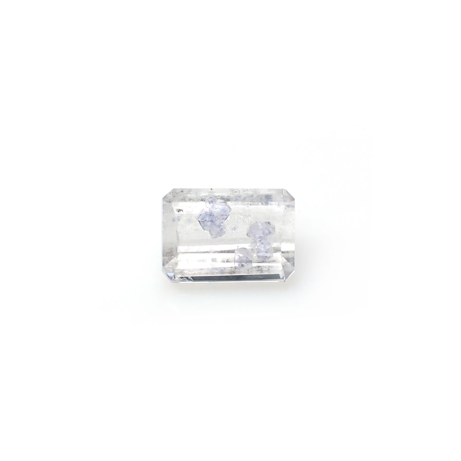 フローライトインクォーツ マダガスカル産 11.83ct [250329955]15.5x11mm前後