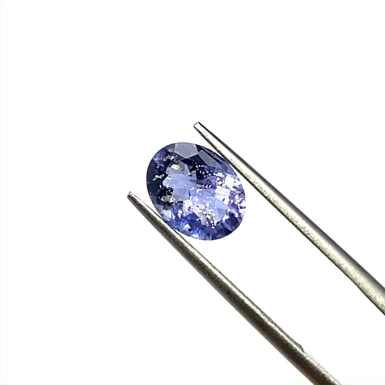 アイオライトサンストーン インド/ブラジル産 1.46ct[220817291]9x7mm 