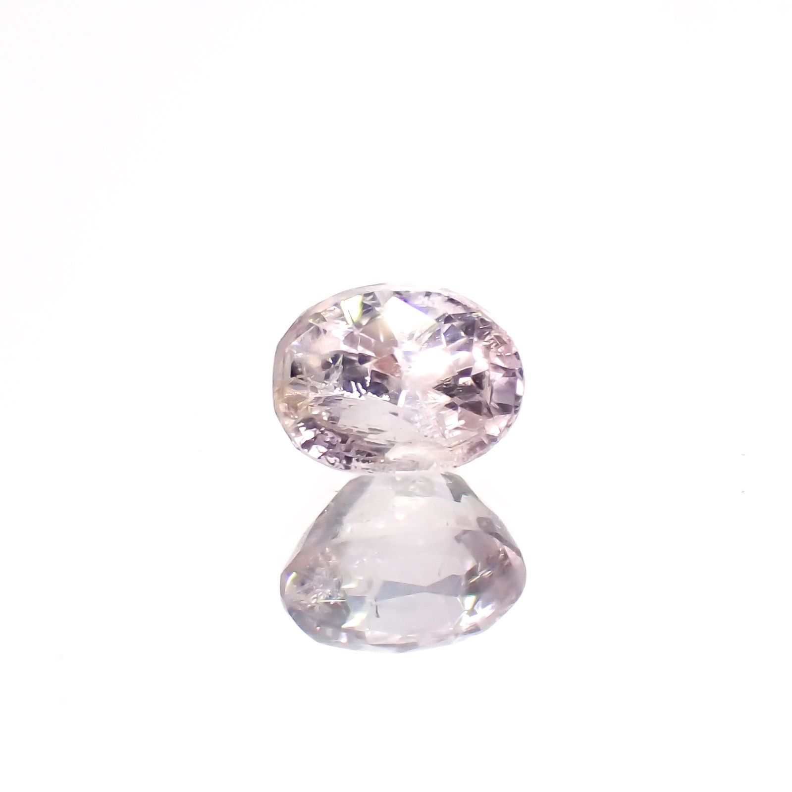 ピンクポードレッタイト (宝石名ポードレッタイト )ビルマ産 0.306ct ソ付(彩珠)[231023921]4.6x3.5mm前後