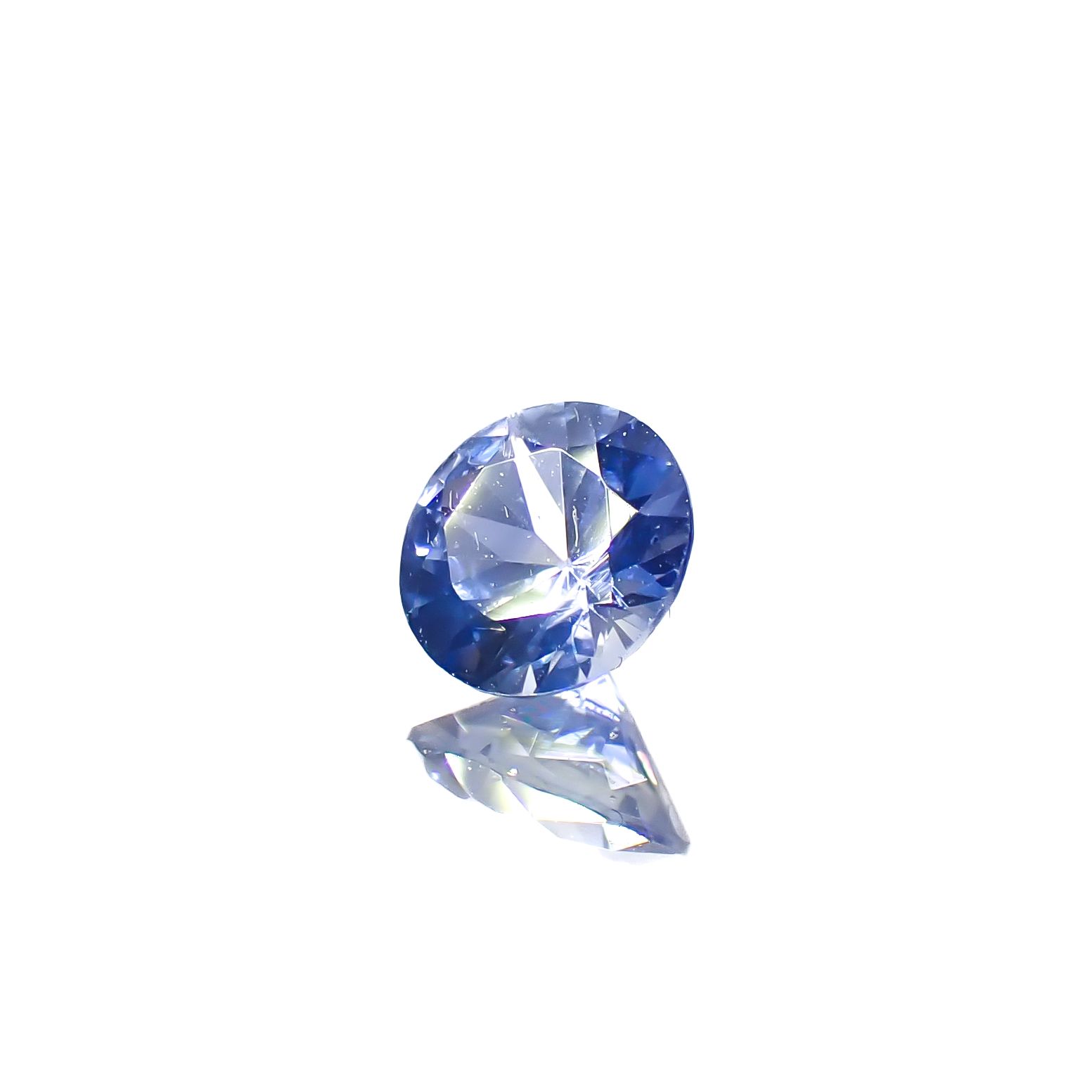 アイスブルーサファイア スリランカ産 0.29ct[240828657]4.1x4.1mm前後