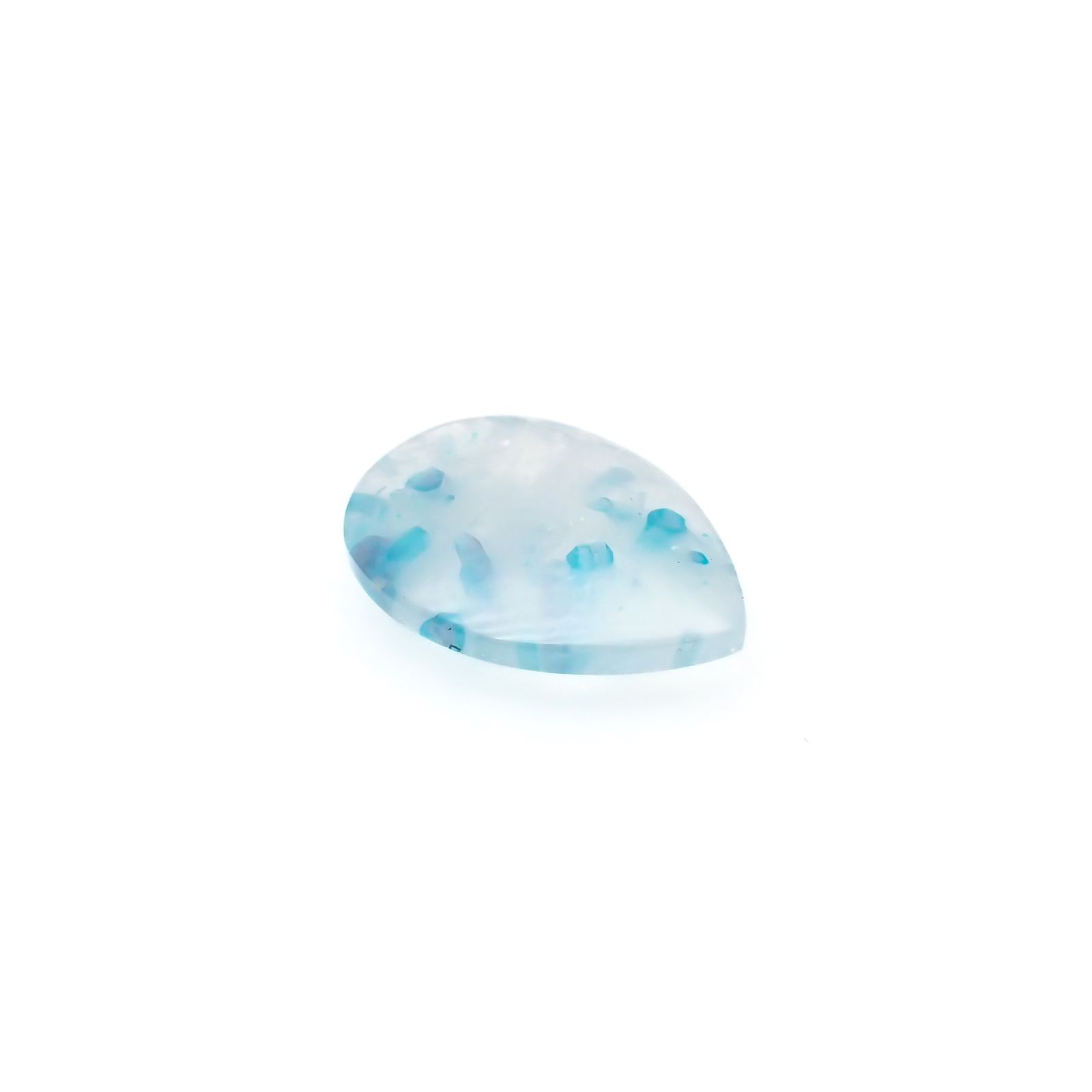 パライバトルマリンインクォーツ ブラジル産 6.68ct[221018819]18x13.1mm前後