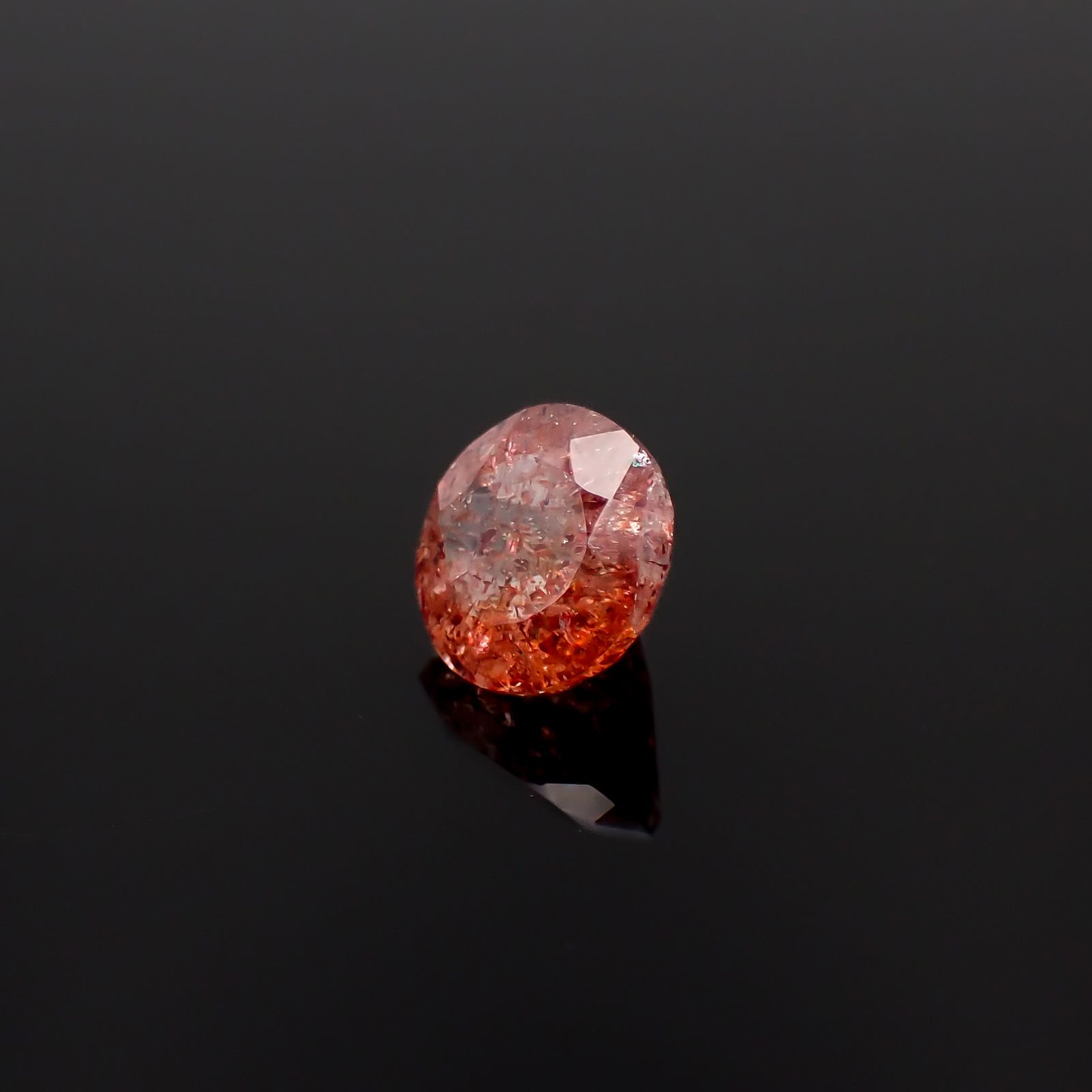 ファイヤークォーツ ナイジェリア産 2.50ct[240326726]8.9x8.9mm前後