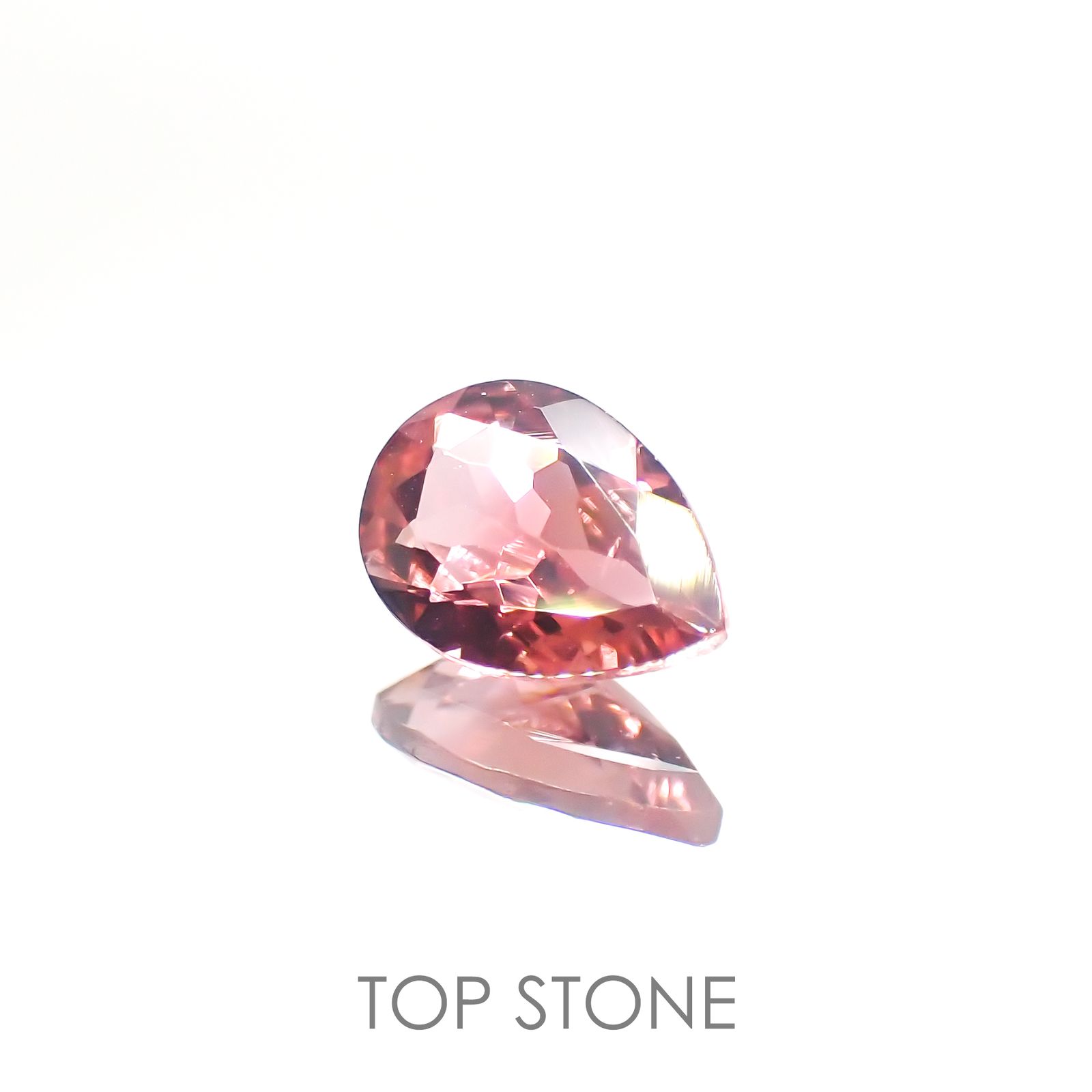 バイカラートルマリン(宝石名バイカラー・トルマリン) ブラジル/アフリカ産 0.55ct 識別済[211013562]6.9×4.9mm前後