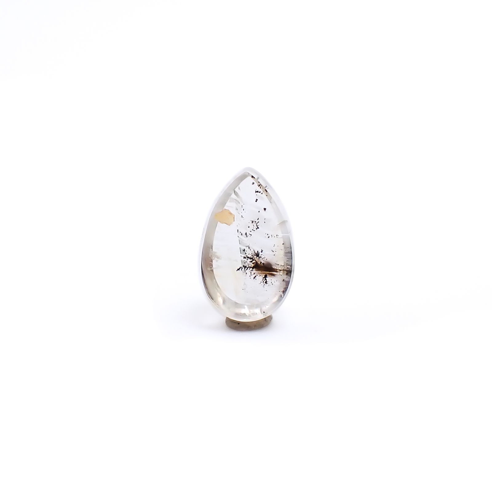 デンドリチッククォーツ ブラジル産 1.72ct / 9x5.7mm前後 [260724030]