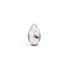デンドリチッククォーツ ブラジル産 1.72ct / 9x5.7mm前後 [260724030]
