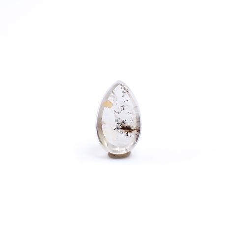 デンドリチッククォーツ ブラジル産 1.72ct / 9x5.7mm前後 [260724030]