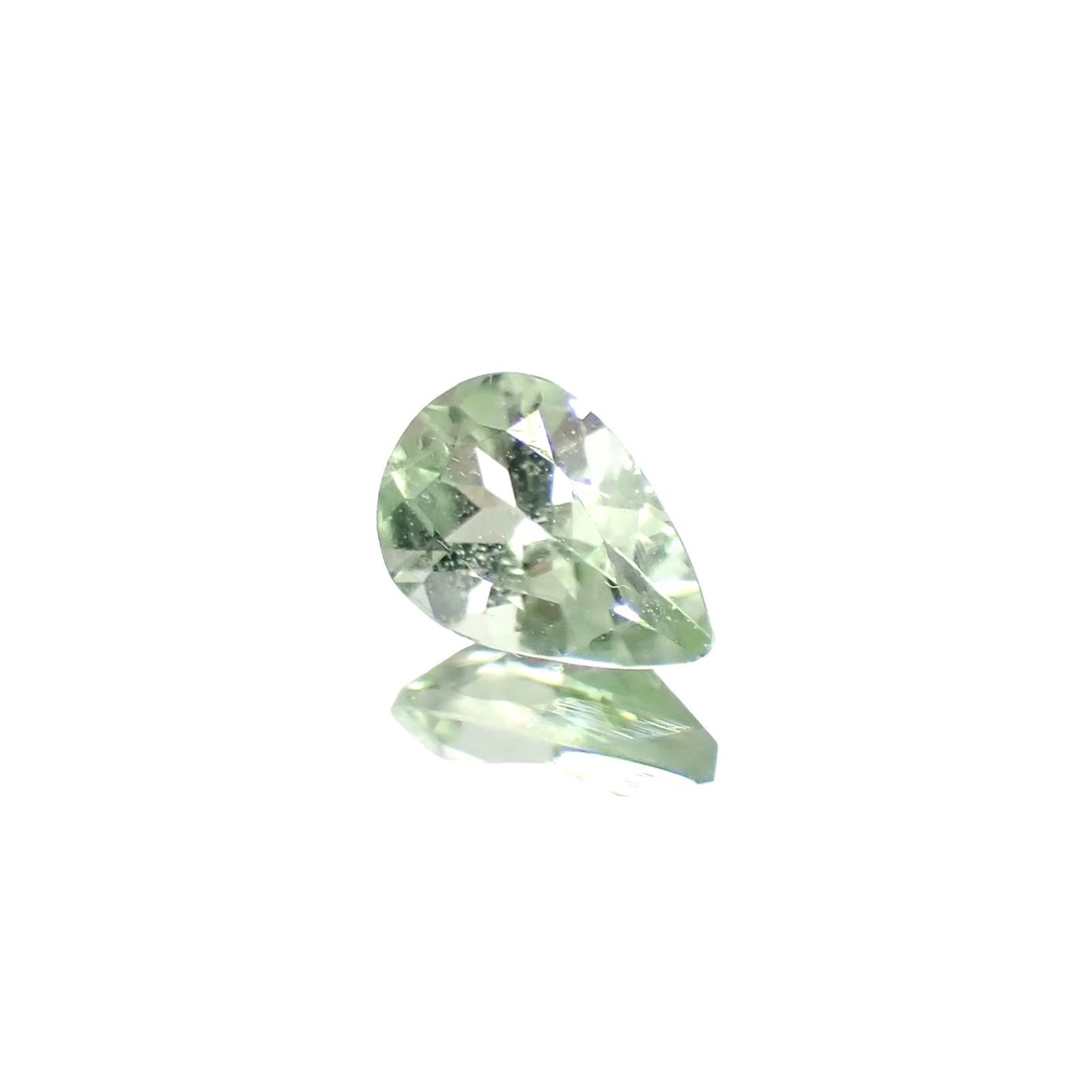 ミントペリドット パキスタン/ノルウェー産 0.39ct / 6.1x4mm前後 [250730643]