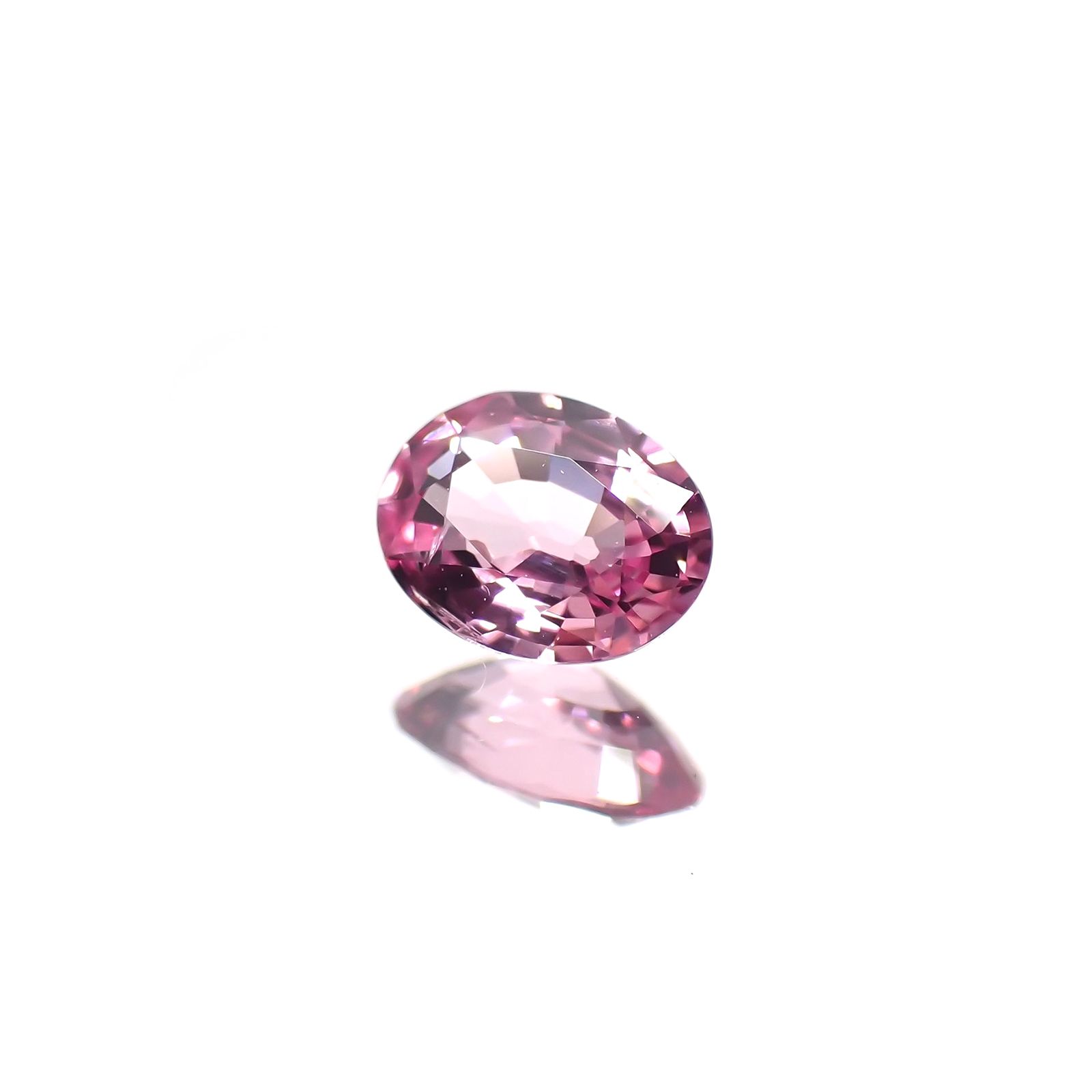 パパラチャサファイア(宝石名サファイア/別名パパラチャ・サファイア) スリランカ産 DGL鑑付 0.333ct / 4.9x3.7mm前後 [21019428]
