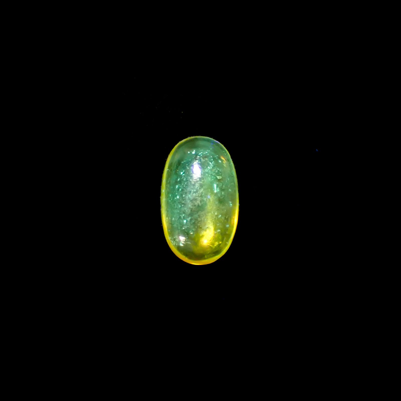 ジンカイト(半人工石/合成結晶)  ポーランド産 2.24ct[240628238]9.1x5.5mm前後