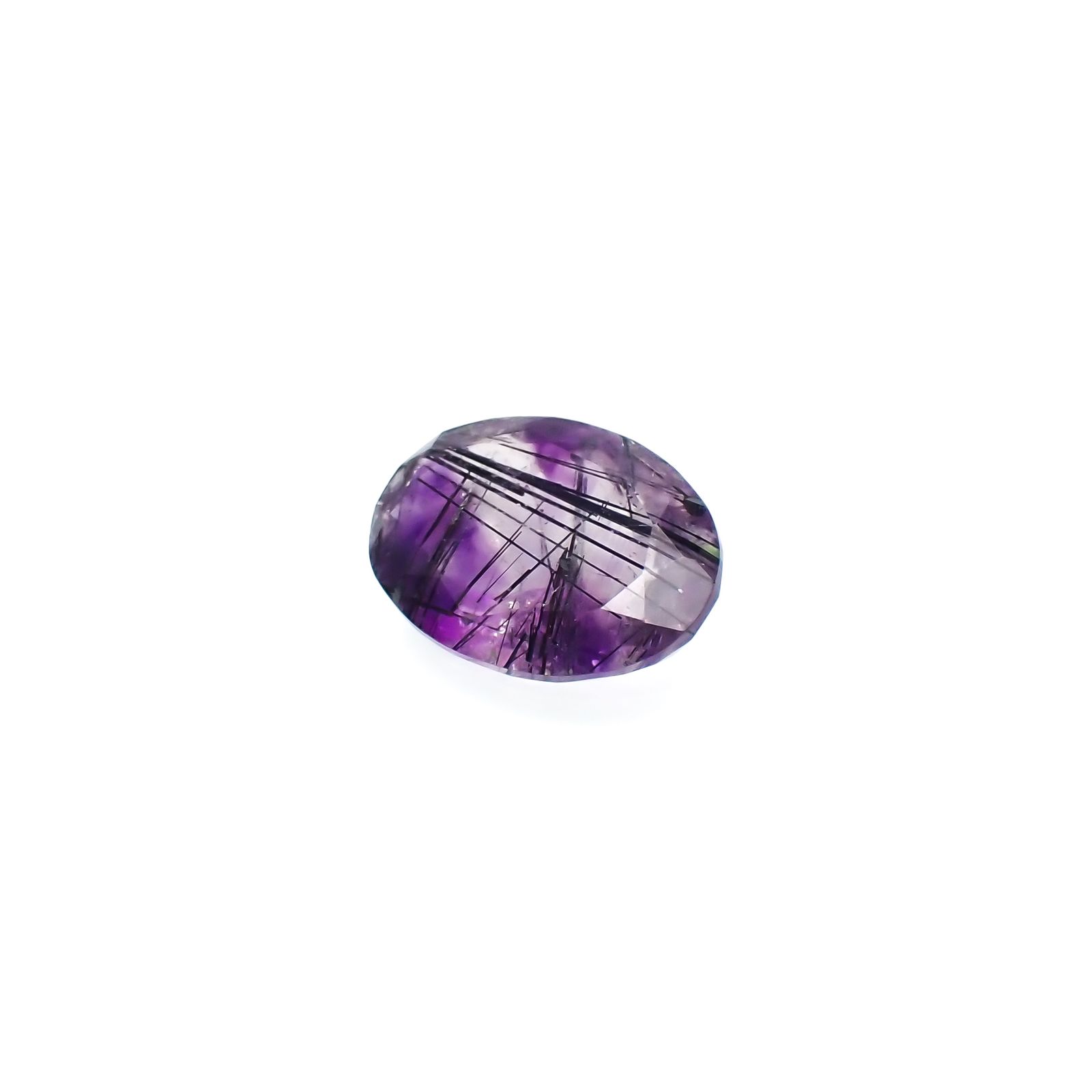 アメジストエレスチャル ナイジェリア産 9.86ct[231224661]17.9x12.6mm前後