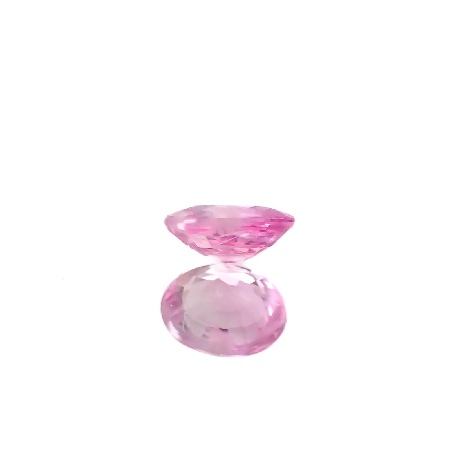 シルキーピンクサファイア 非加熱 ベトナム産 0.32ct [250330056]4.6x3.6mm前後
