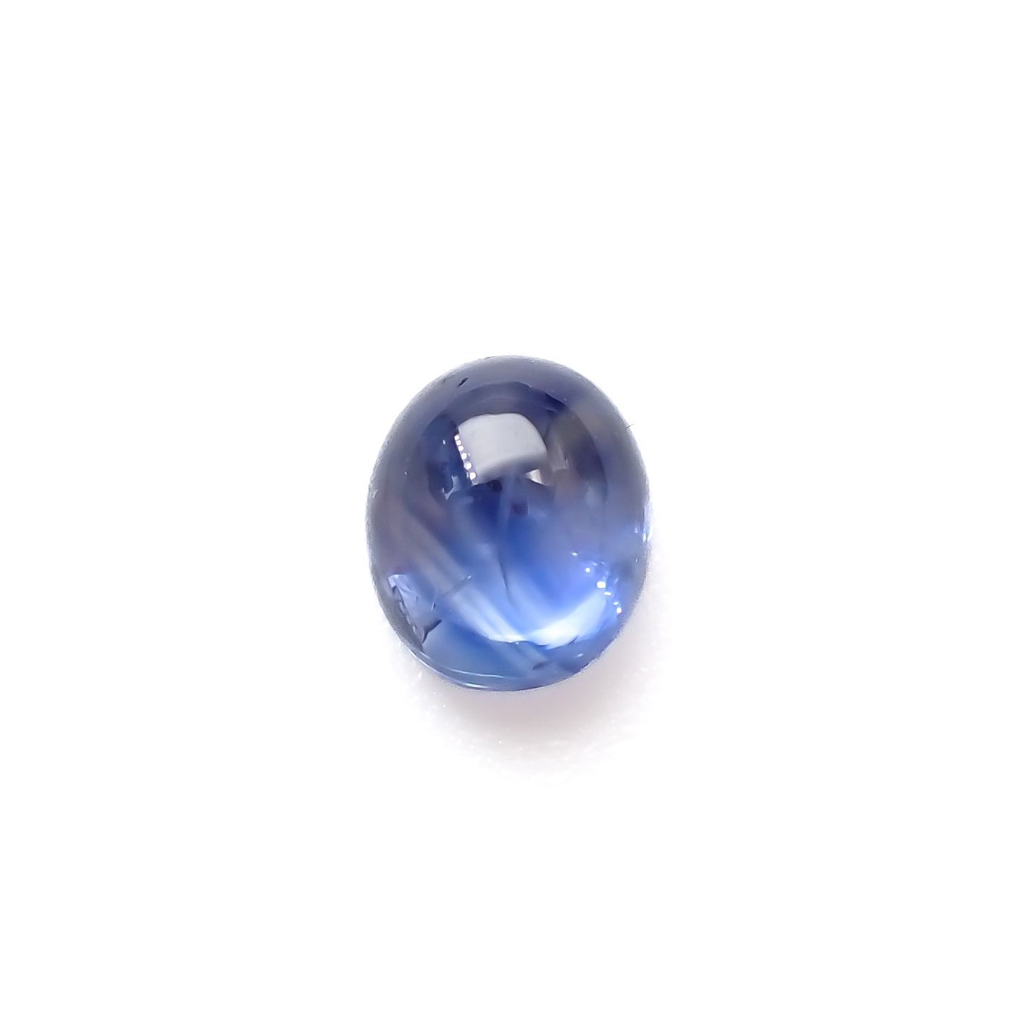 サファイア(宝石名ブルー・サファイア)スリランカ/マダガスカル産 0.87ct 識別済[220918157]5.4x4.4mm前後