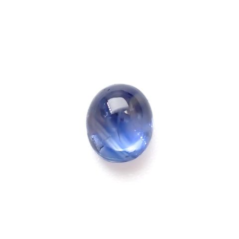 サファイア(宝石名ブルー・サファイア)スリランカ/マダガスカル産 0.87ct 識別済[220918157]5.4x4.4mm前後