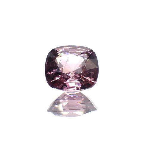 パープルスピネル(宝石名スピネル)ビルマ産 1.20ct 識別済[231124304]6.8x6.3mm前後