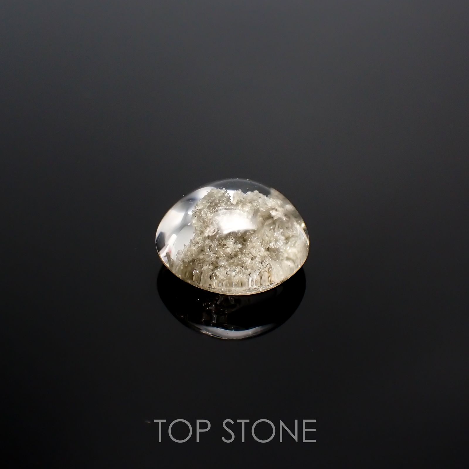 ガーデンクォーツ ブラジル産 9.56ct[220115329]13.8x13.6mm前後