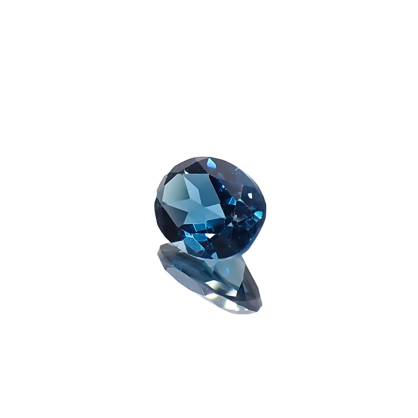 ロンドンブルートパーズ ブラジル産 1.38ct[240326790]7.7x6mm前後