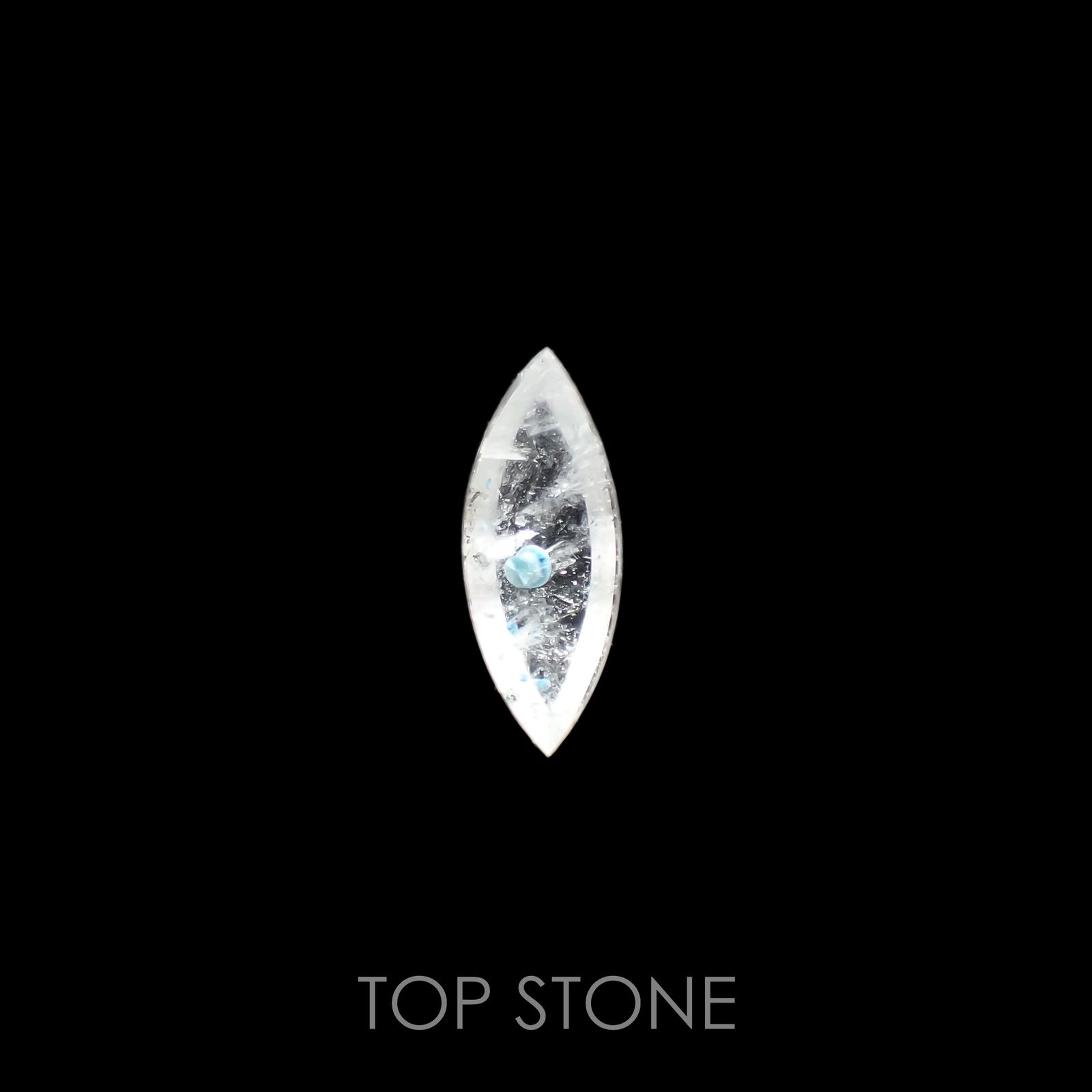 パライバクォーツ ブラジル産 1.49ct[220114255]13.6x5.2mm前後