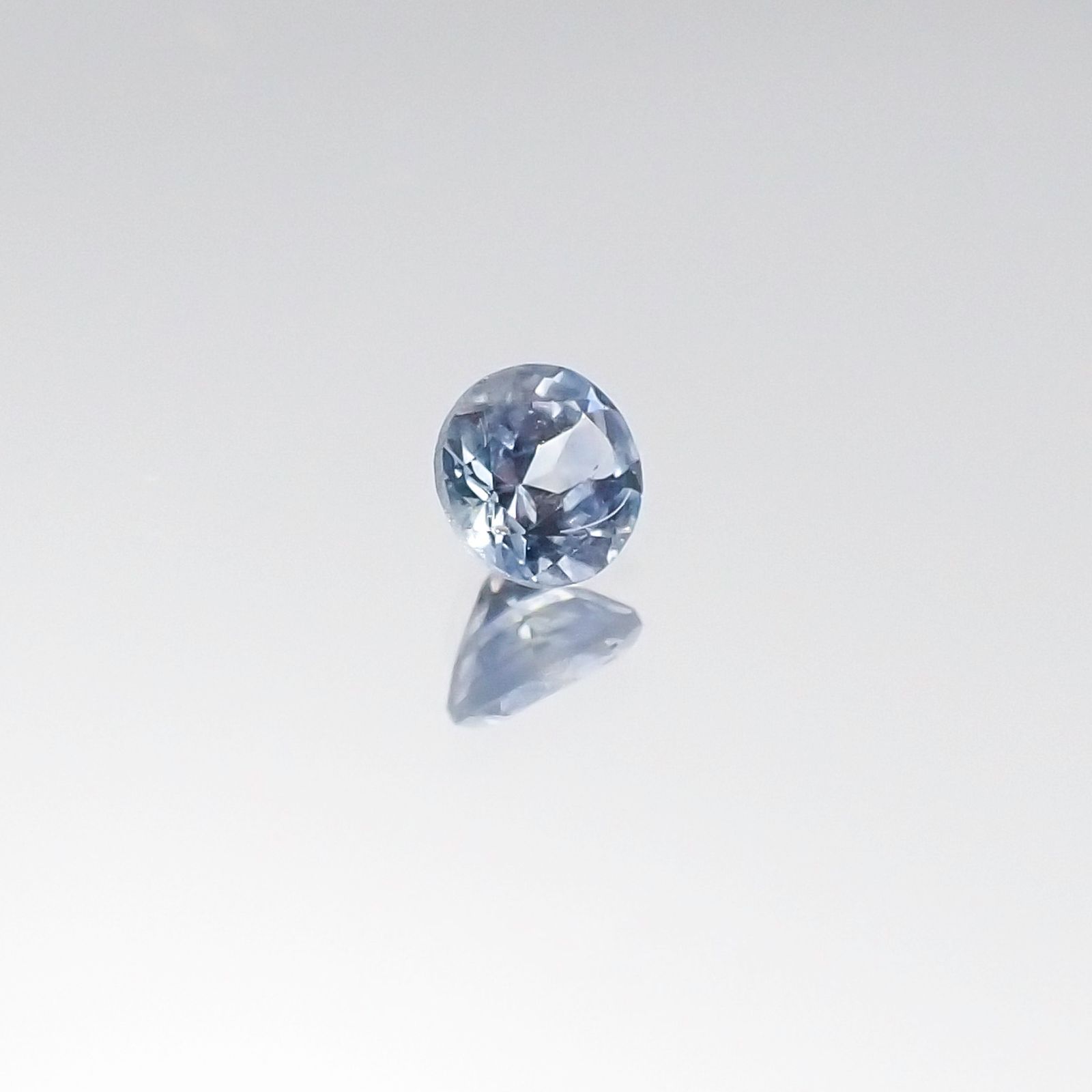 モンタナサファイア アメリカ産 ルース 0.16ct[20096057]3.1×3.1mm前後