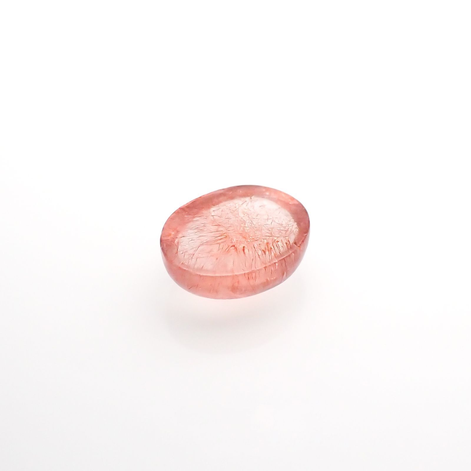 ストロベリークォーツ カザフスタン産 1.45ct[220616693]8.3x6.5mm前後