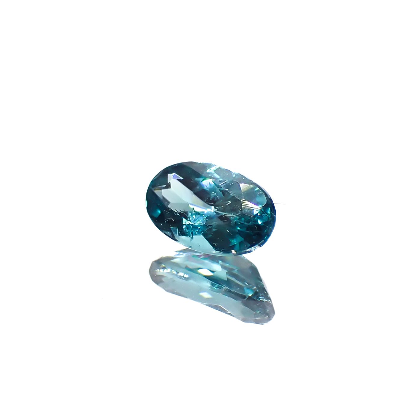 ブルーグリーントルマリン ブラジル産 0.24ct[240628040]5x2.9mm前後