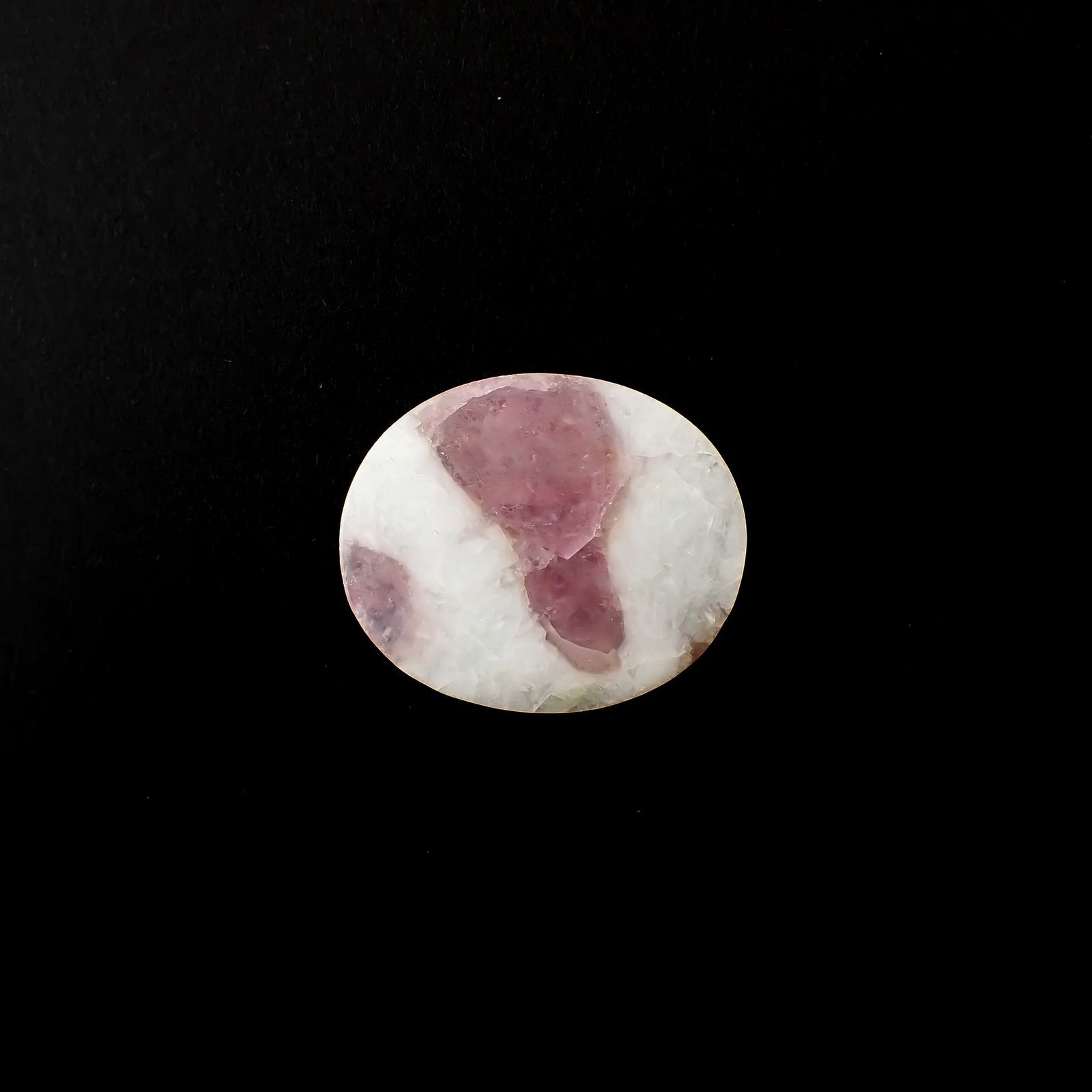 マトリックストルマリン(トルマリンインフェルドスパー) ブラジル産 17.13ct / 29.1x24.4mm前後 [220716876]