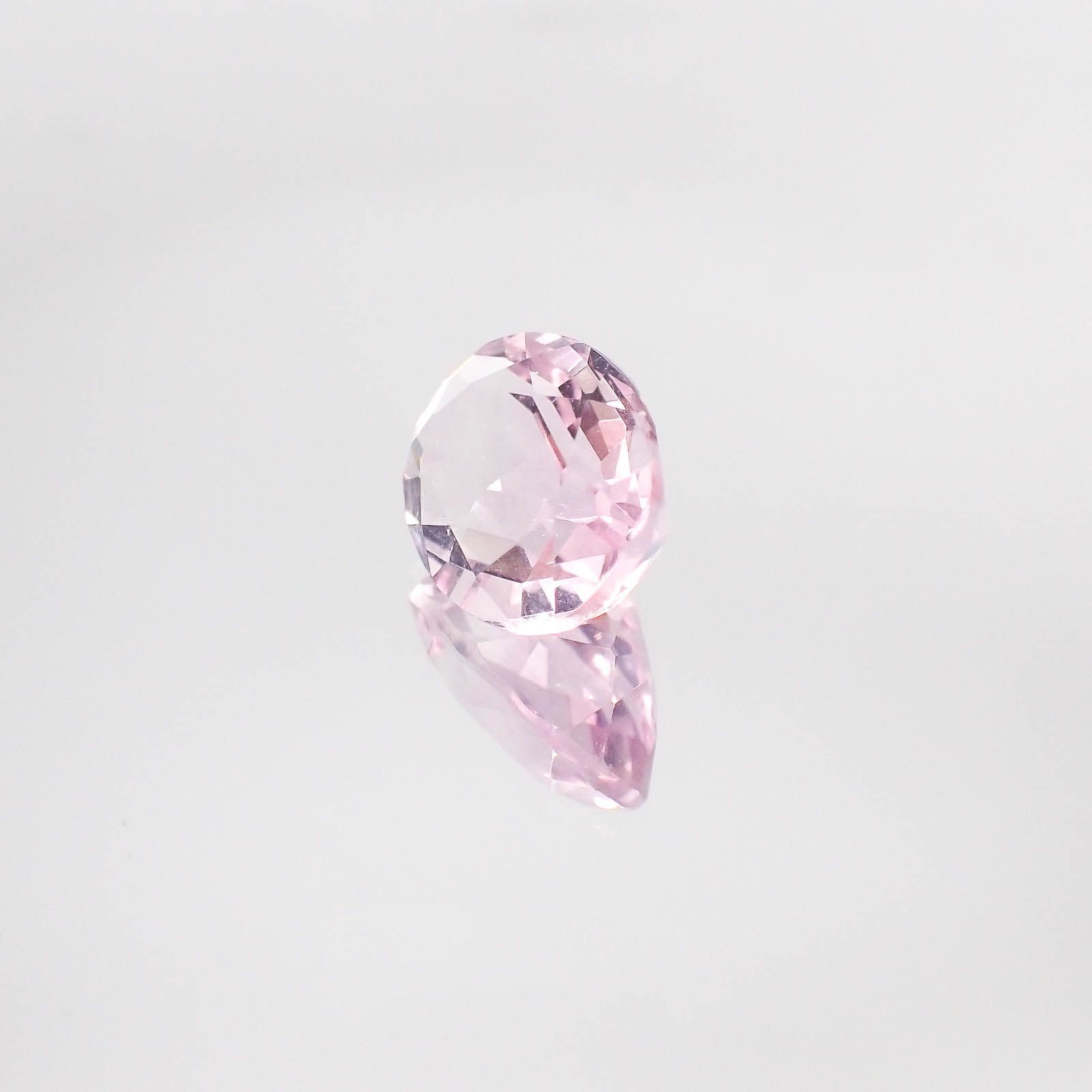 ピンクフローライト(宝石名ピンク・フルオライト)ブラジル産 4.55ct 識別済[230522248]11.2x9.1mm前後