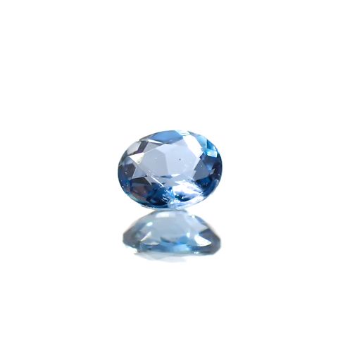 タトゥーアクアマリン ブラジル・ミナスジェライス州タトゥー鉱山産 0.15ct[240226066]3.7x3mm前後