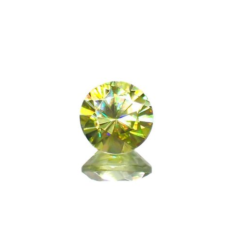 スフェーン(宝石名スフェーン)マダガスカル産 0.86ct 識別済[230220463]5.8x5.8mm前後