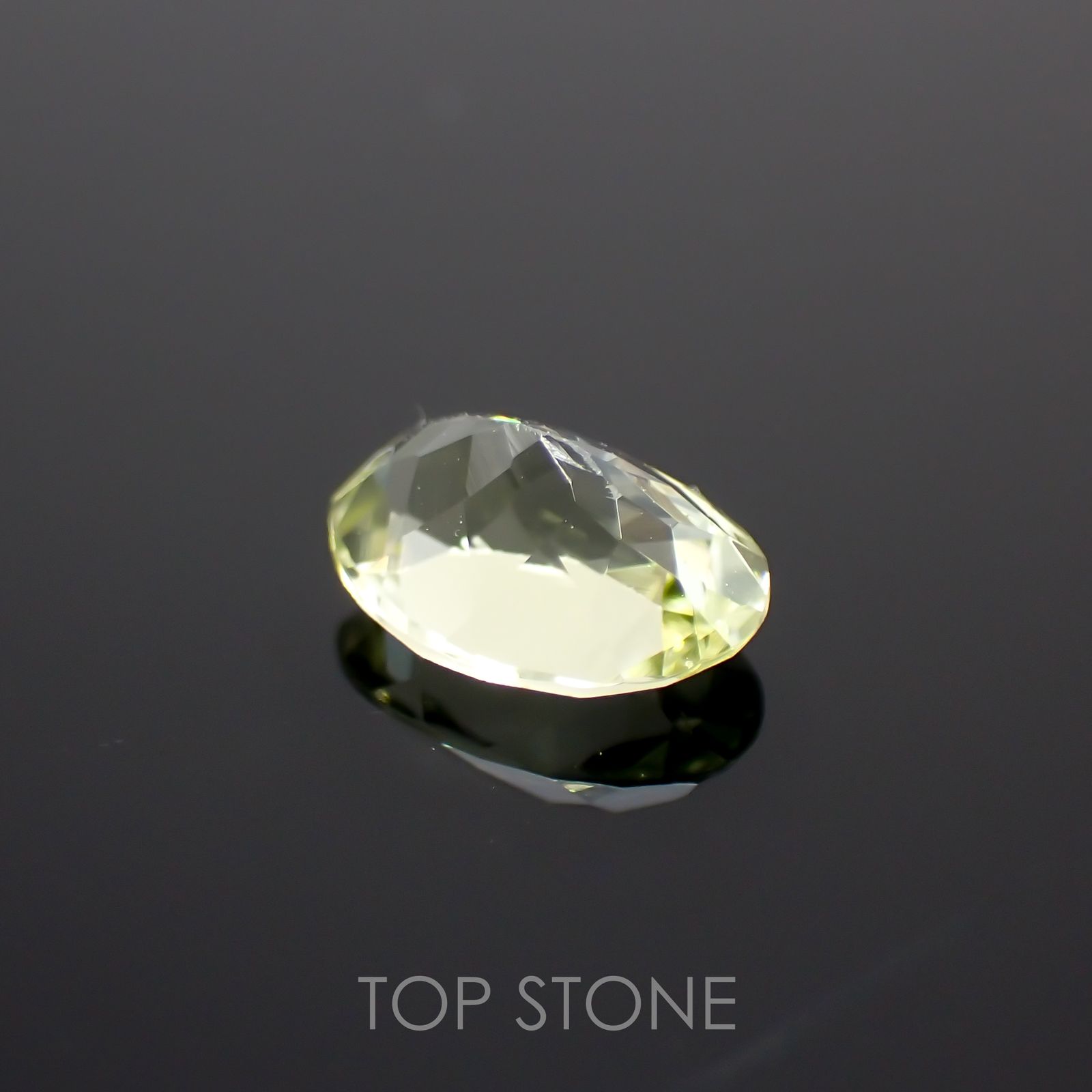 シリマナイト(宝石名シリマナイト)インド産 1.21ct 識別済[211113690]7.9x5.8mm前後