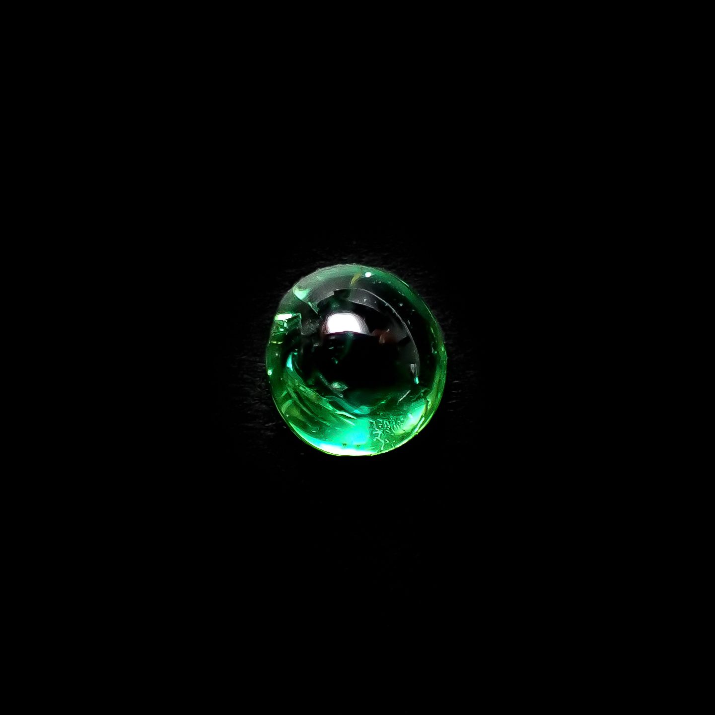 クロムトルマリン タンザニア産 0.66ct[240527774]5.4x5mm前後