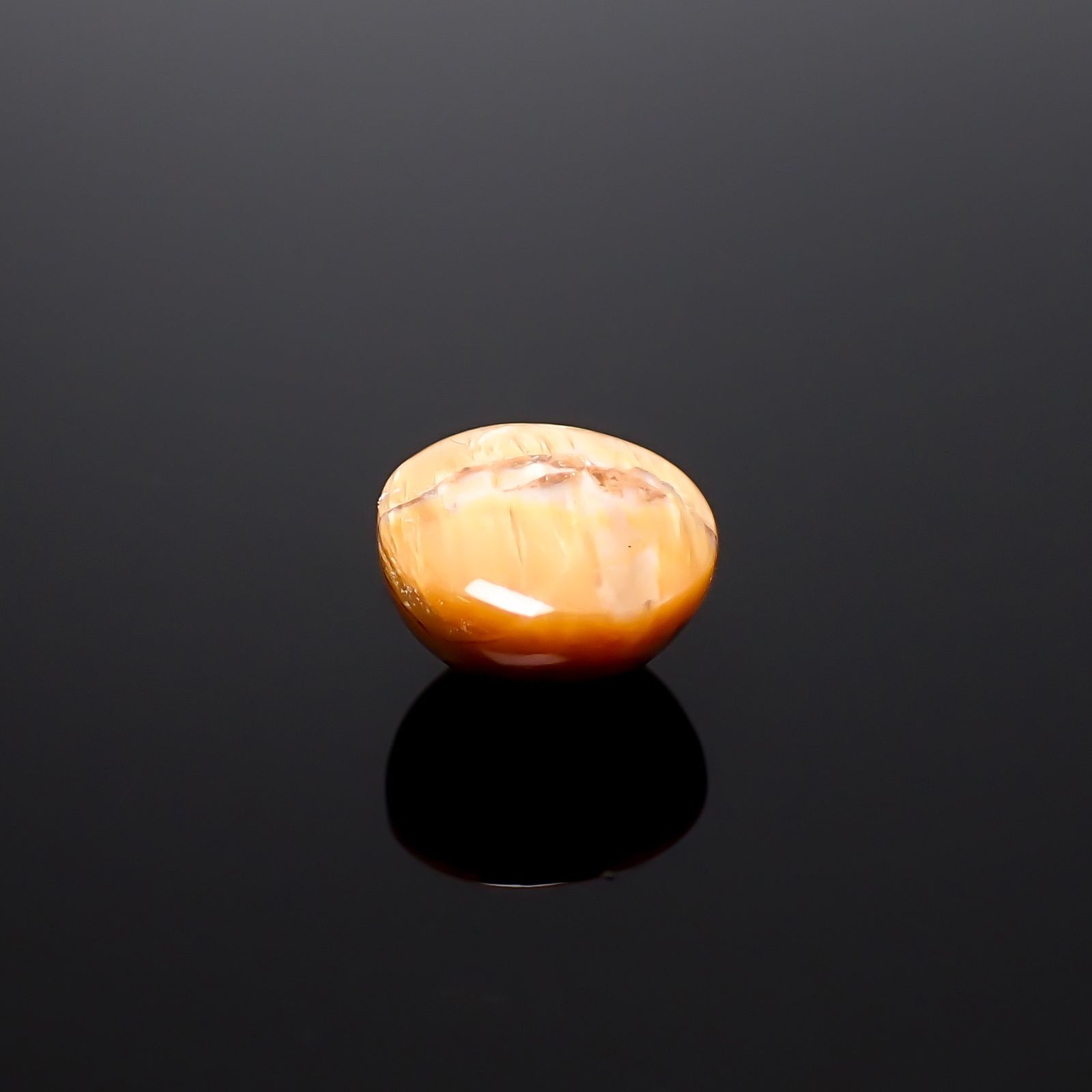 オパールキャッツアイ ブラジル・バイーア州産 3.76ct / 10.1x10.1mm前後 [260933094]