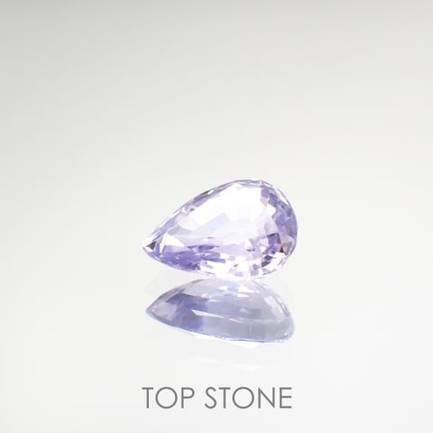 ラベンダーサファイア(宝石名サファイア) マダガスカル/スリランカ産 1.870ct ソ付(彩珠)[210912500]8.8×7.2mm前後