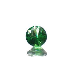 ツァボライト(宝石名グリーン グロッシュラー・ガーネット)タンザニア産 0.20ct 識別済[240226086]3.5x3.5mm前後
