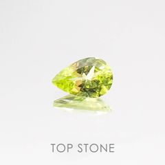 パロットクリソベリル インド産 ルース 0.41ct[20084678]6.2×4.1mm前後