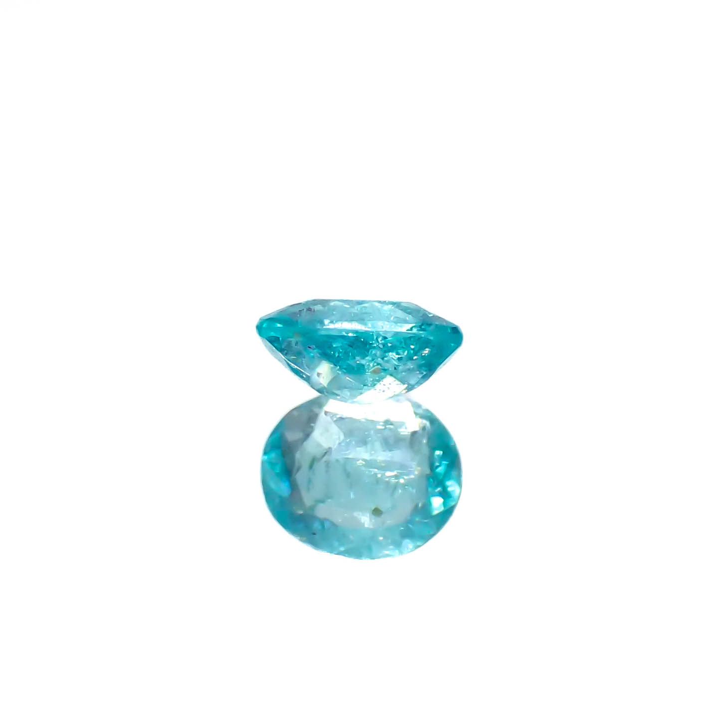 パライバトルマリン ブラジル・パライバ州バターリャ鉱山産 0.12ct[231225253]3.5x3mm前後