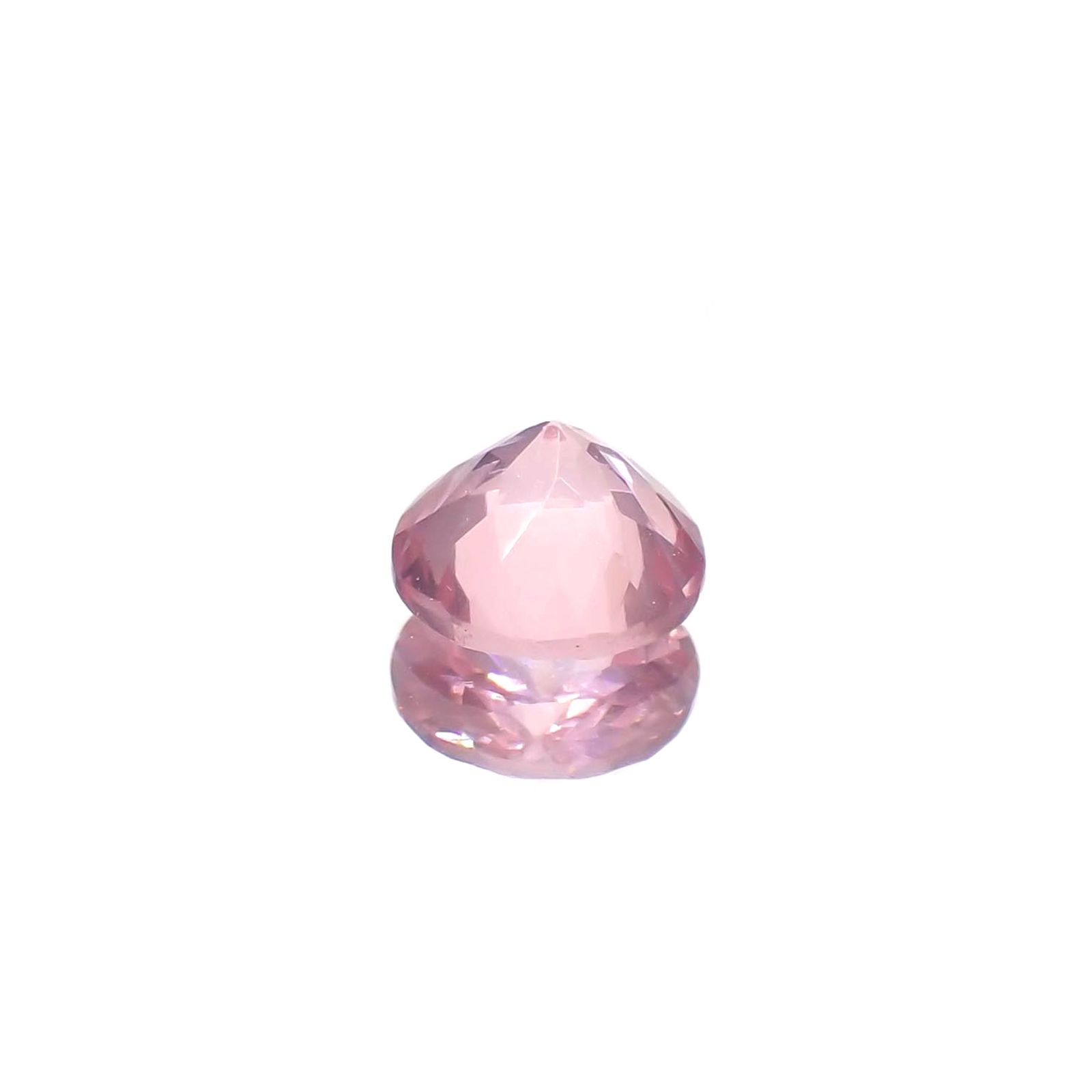 シルキーピンクスピネル タンザニア産 0.36ct / 4.3x4.3mm前後 [230421572]